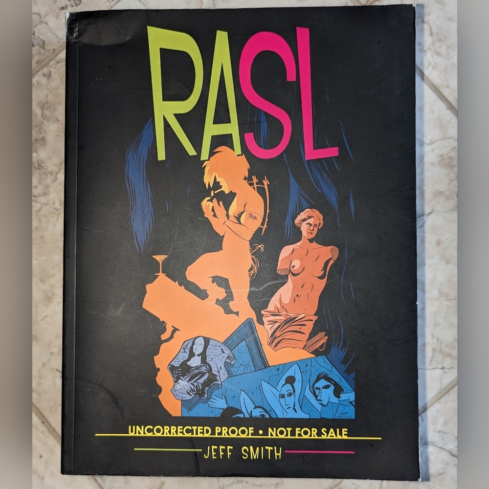 Jeff Smith RASL Uncorrected Proof 1st 2013